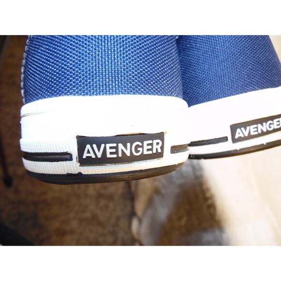 Avenger Work Boots Mens 7 Blue Slip Resistant Steel Toe High Top NWOT - Picture 9 of 9